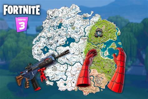 Fortnite Chapter 3 Season 1 Mythic Weapons All New Guns And Where To Find Them