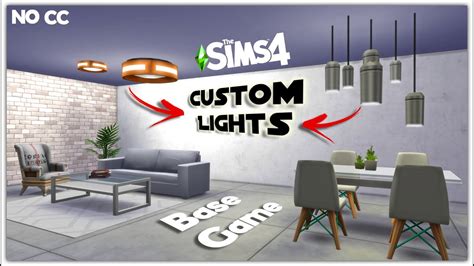 Lighting Ideas Building Tips And Tricks Base Game Tutorial No Cc Or