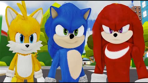 Sonic The Hedgehog 2 Movie In Roblox Sonic Universe Youtube