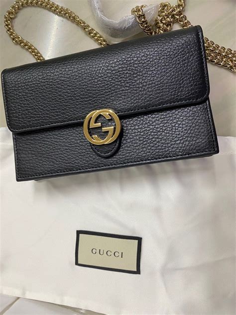 Gucci Wallet On Chain Luxury Bags And Wallets On Carousell