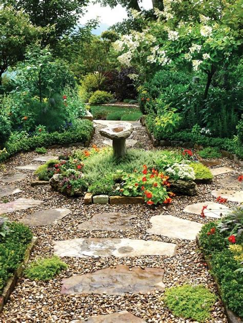 Garden Paths With Natural Stones For Hobby Gardeners Beautiful