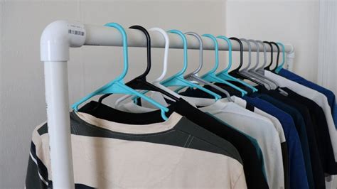 Diy How To Make A Clothes Rack Under 20 With Pvc Pipe Youtube