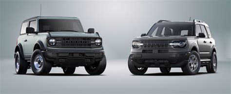 2023 Ford Bronco Vs Bronco Sport Review Future Ford Roseville