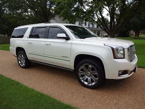 2015 Gmc Yukon Xl Denali 4x4 White For Sale In Buffalo New York