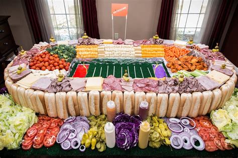 Wow That Is A Serious Snackstadium Great Idea For A Super Bowl