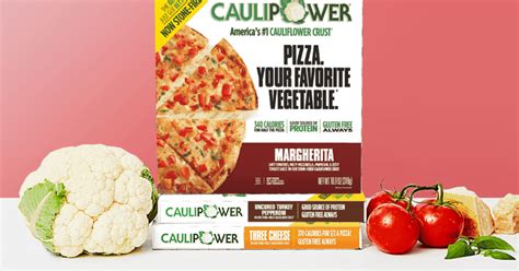 The Original Cauliflower Crust Frozen Pizza Caulipower