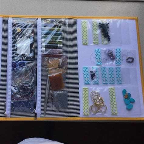 Organizing My Beads So I Can Work On Projects When I Travel With A