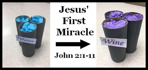 Jesus Turns Water To Wine Craft For Kids John 21 11 Ministry To