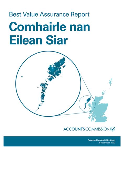 Best Value Assurance Report Comhairle Nan Eilean Siar Audit Scotland