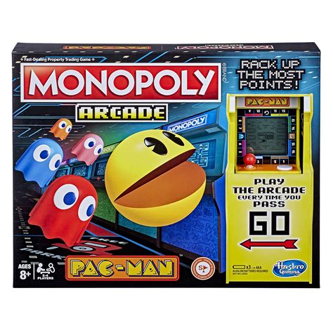 Buy Monopoly Arcade Pac Man Game Board Game For Kids Ages 8 And Up