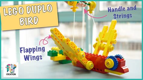 build it yourself lego duplo bird with lego education early simple machines set 9656