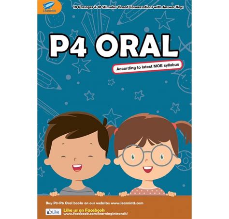 Primary 4 English Oral Booklet By Hana Zhang 2016 Soft Copy