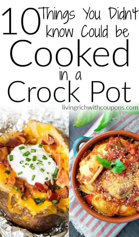 10 Things You Didnt Know You Could Make In A Crock Pot Crockpot