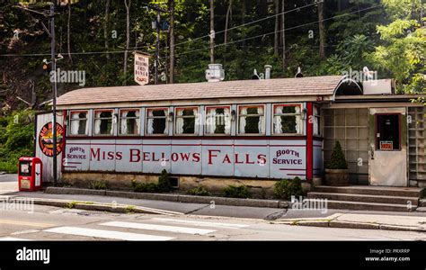Miss Bellows Falls Diner Bellows Falls Vermont Usa Stock Photo Alamy