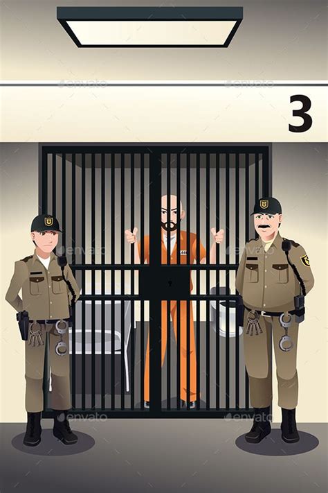 Prisoner In The Jail Cartoon Clip Art Prison Drawings Prison