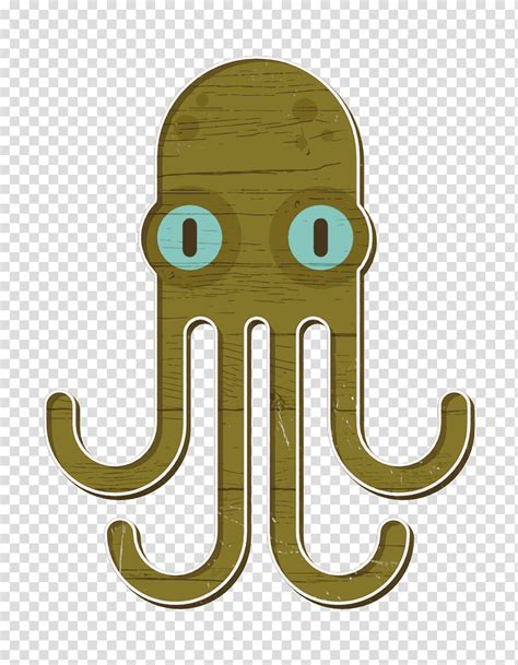 Animals Icon Octopus Icon Sea Life Icon Squid Cartoon Computer