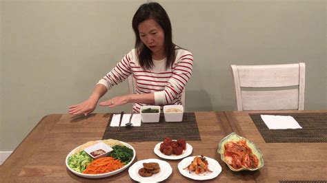 한국밥상 Korean Dining Table Setting Youtube