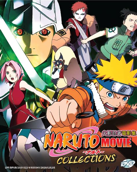 Naruto Movie Collections Dvd 2014~2019 Anime English Sub