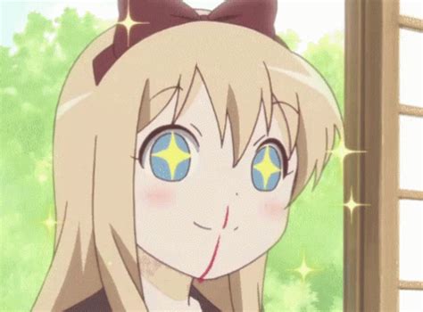 Nose Bleed Anime Gif Nose Bleed Anime Sparkle Gif S Ontdekken En Delen