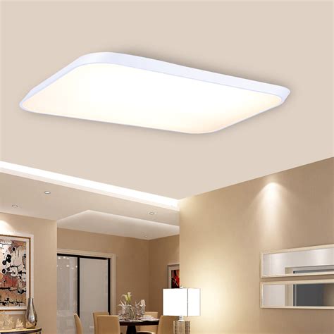 Kitchen lighting over table kitchen lighting fixtures ceiling light fixtures ceiling lights strip lighting modern lighting lighting ideas finish basement ceiling garage remodel. Ultra Thin 48W LED Ceiling Lights Kitchen Bedroom Lamp ...