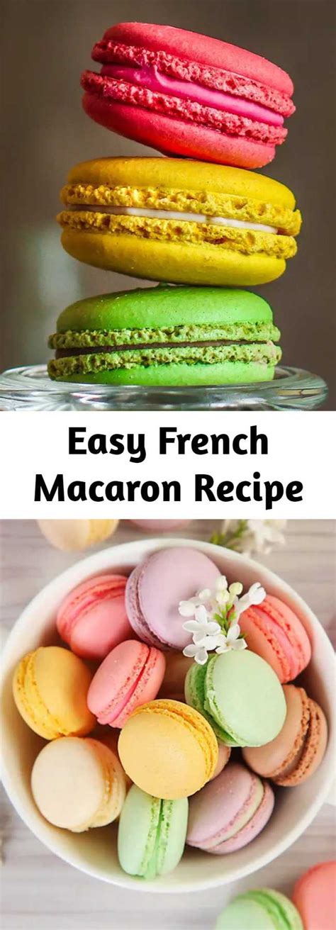 Easy French Macaron Recipe Mom Secret Ingrediets