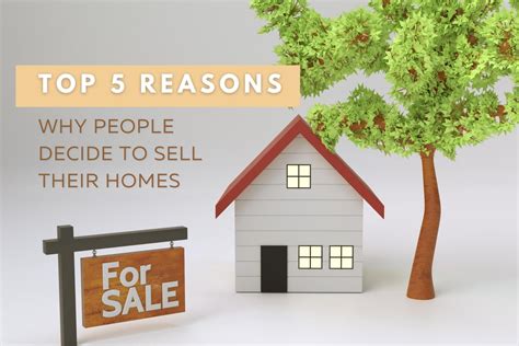 The Top Five Reasons Why People Decide To Sell Their Homes Alexander