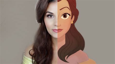 Beauty And The Beast Belle Disney Princess Makeup Tutorial Saubhaya