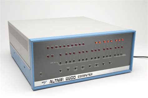 Altair 8800 Was The First Consumer Computer It Was Sold Through Mail