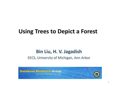 Ppt Using Trees To Depict A Forest Powerpoint Presentation Free
