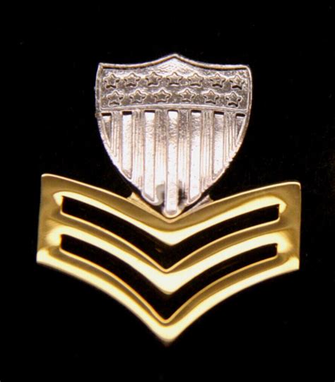 1st Class Petty Officer E6 Collar Lapel Hat Pin Authentic Us Coast