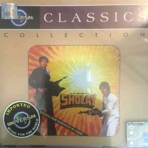 Sholay Cd Soundtrack Hobbies And Toys Music And Media Cds And Dvds On