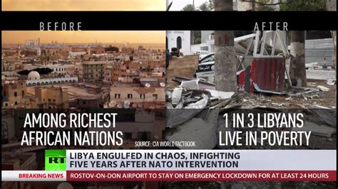 Libya 5 Years After Nato Intervention From One Of Richest Nations In