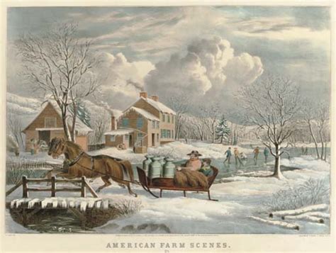Currier And Ives Publishers American Farm Scenes 4 By Frances F