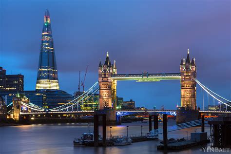 London Rainy Twilight At The Shard And Tower Bridge Flickr