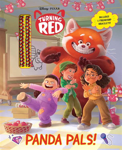 Disney Pixar Turning Red Panda Pals Book By Suzanne Francis