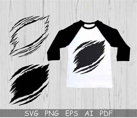 Ripped Shirt Svg Ripped Open Shirt Svg File For Cricut Etsy In 2022