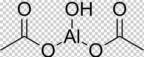 Molecule Chemical Formula Aluminium Acetate Molecular Formula Png