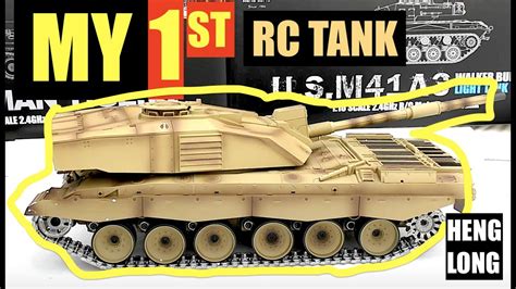 My First Rc Tank And Its Huge Heng Long British Challenger 2 Youtube