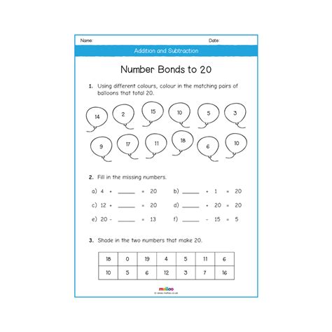 Use the editable word version to create your own class specific learning goals. Addition and Subtraction | Year 1 Worksheets | Maths | Melloo