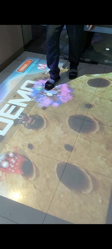 Interactive Floor Projection System At Rs 14500square Feet 3d Effect