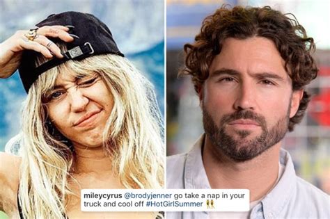 Miley Cyrus Takes A Swipe At Brody Jenner As She Tells Him To ‘cool Off