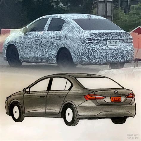 The 2020 honda city comes cheaper than the out gone model. ลองจินตนาการ All New Honda City 2020 จาก spyshot ครับ - Pantip