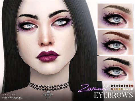 Sims Cc S The Best Eyebrows By Pralinesims