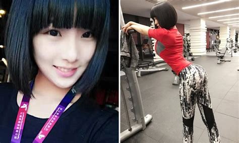 China S Beautiful Bum Contest Winner Says She Cannot Wear Tight Clothing As People Will Surround Her