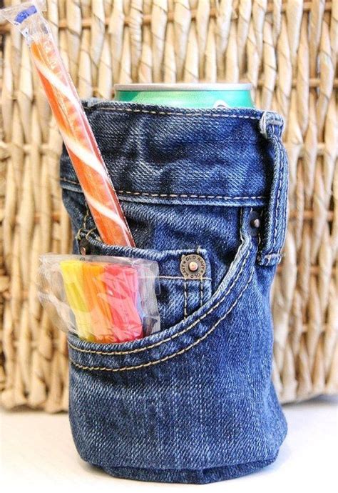 A Straw Sticking Out Of The Back Pocket Of Someones Blue Jean Pants