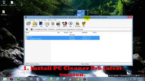 How To Install Pc Cleaner Pro 2015 Keygen Youtube
