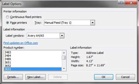 And you can work in your familiar program environment, with all of its functions. Print labels in word 2010 avery
