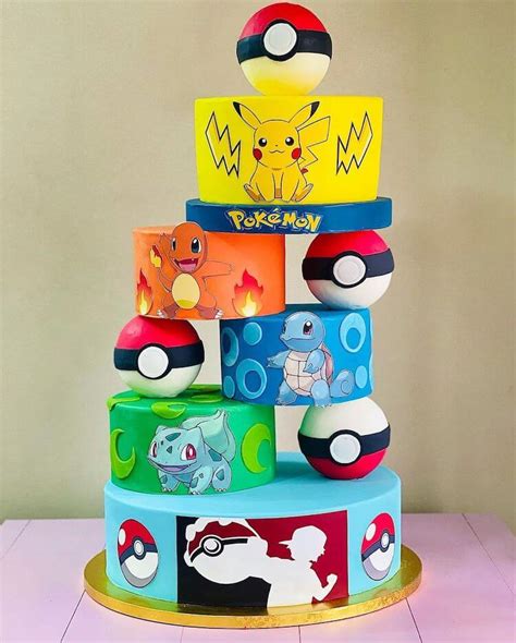 15 Pokemon Cake Ideas For Any Party That Are Sure To 46 Off