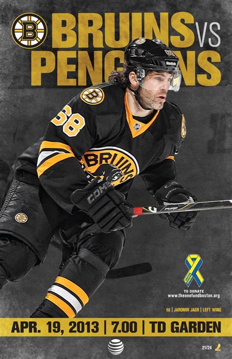 Bs Vs Penguins Apr 19 2013 2124 Bruins Hockey Boston Bruins