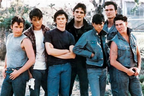 Peach Print Book Movie Review The Outsiders By Se Hinton